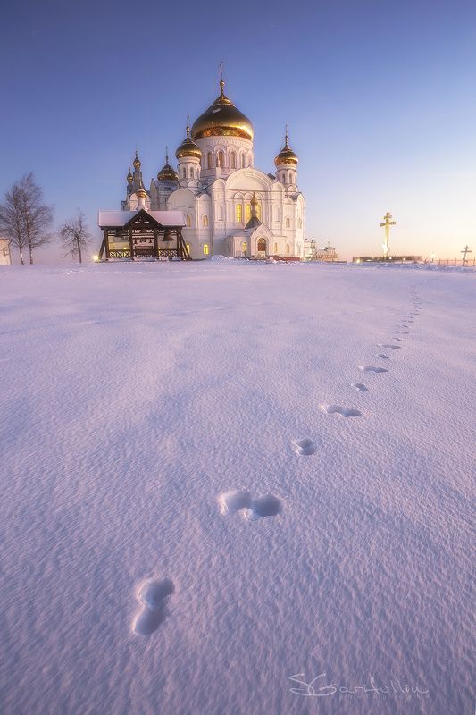 Белогорье, Пермский край, Урал, Белогородский монастырь, монастырь, церковь С Рождеством!photo preview