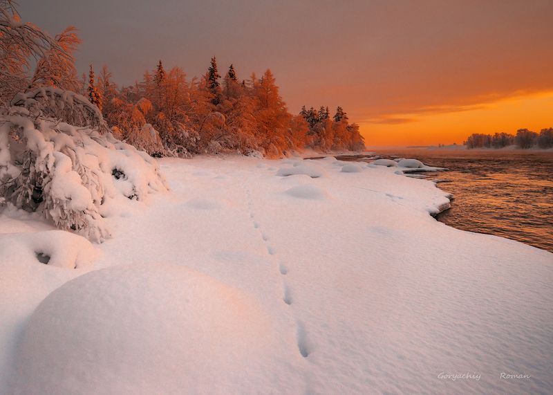 север, кольский, пиренга, заполярье *****photo preview