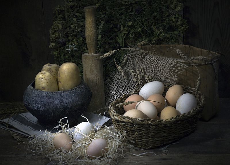 Деревенский натюрморт...photo preview