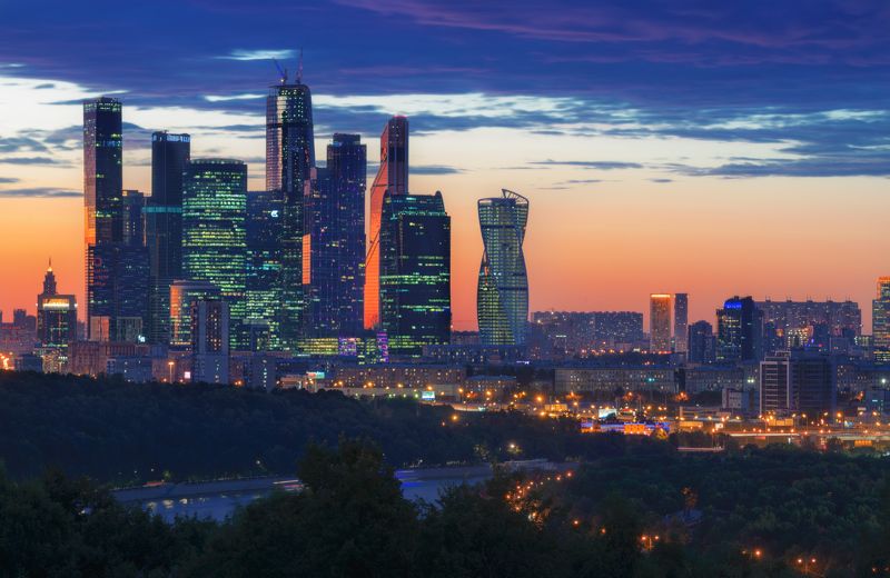 Осенний закатphoto preview