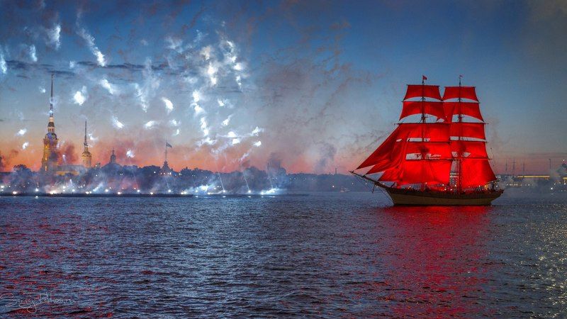 питер, санкт-петербург, ночь, алые паруса, праздник, река, нева, рехов, сергейрехов, rekhov, sergejrekhov Вспоминая \