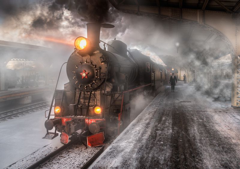 Прибытие поездаphoto preview