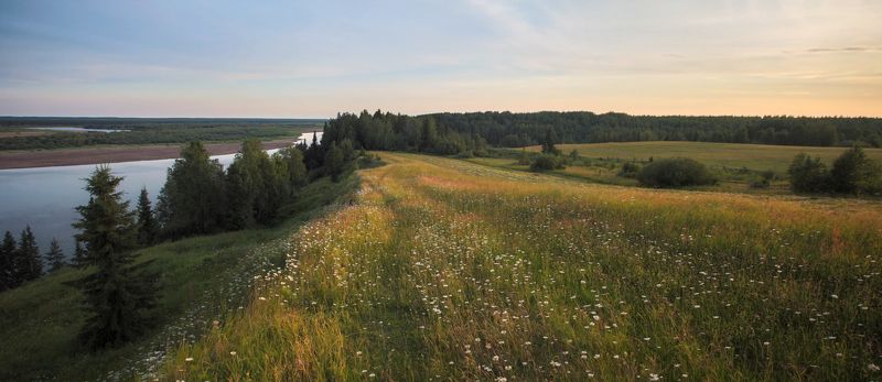 Июльский вечер на Ижме.photo preview