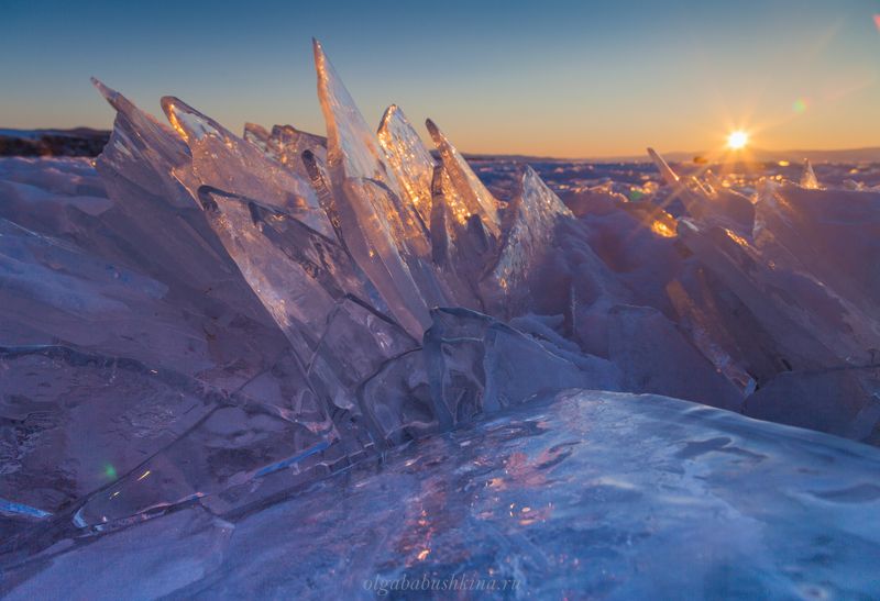 лёд Россыпь драгоценных камней, Байкалphoto preview