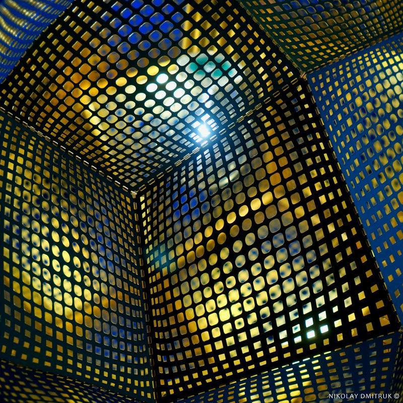 абстракция, музыка дом света. Тромсё. Норвегияphoto preview