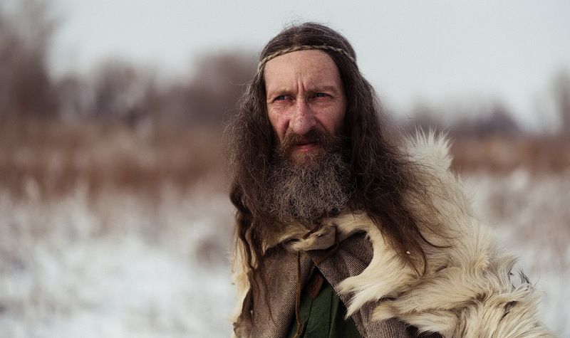 Зимний портрет. Средневековье.photo preview