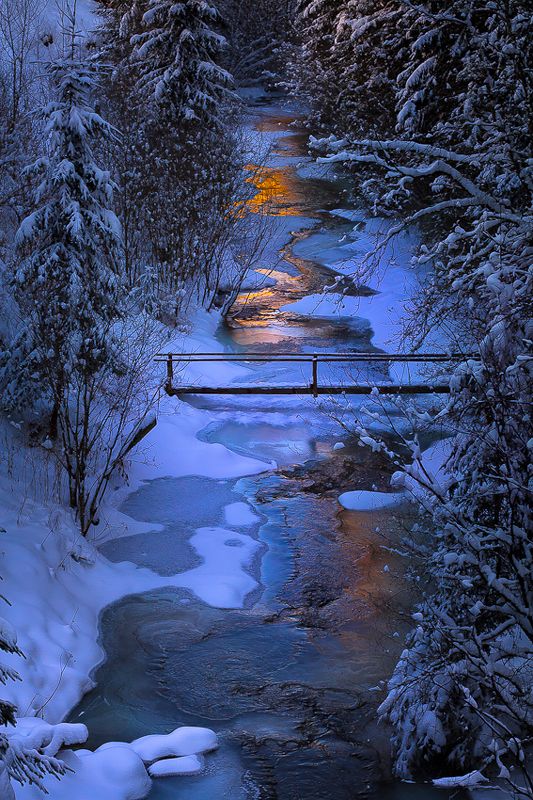 winter, sunset, ice A winter storyphoto preview