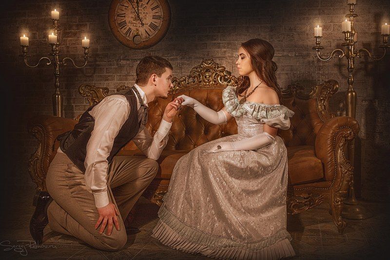 девушка, юноша, признание, любовь,  студия, , рехов, сергейрехов, rekhov, sergejrekhov Признаниеphoto preview