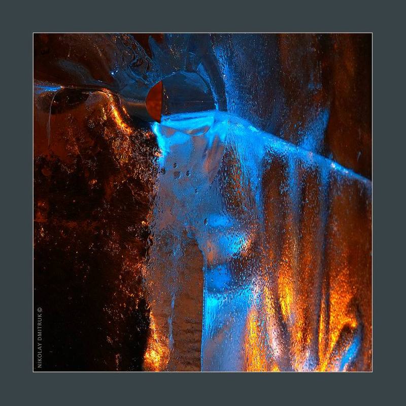 абстракция, музыка арт лёд. Архангельск. 2018photo preview