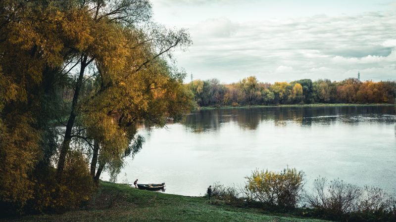 Коломна, слияние Коломенки и Москва-рекиphoto preview