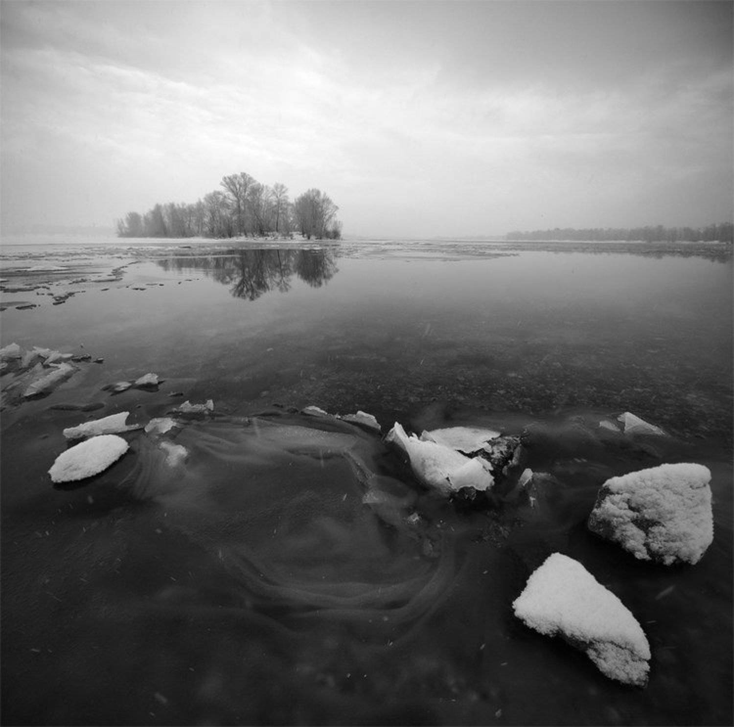 город, чб, киев, природа, панорама, пейзаж, снег, зима, лед, Piligrim