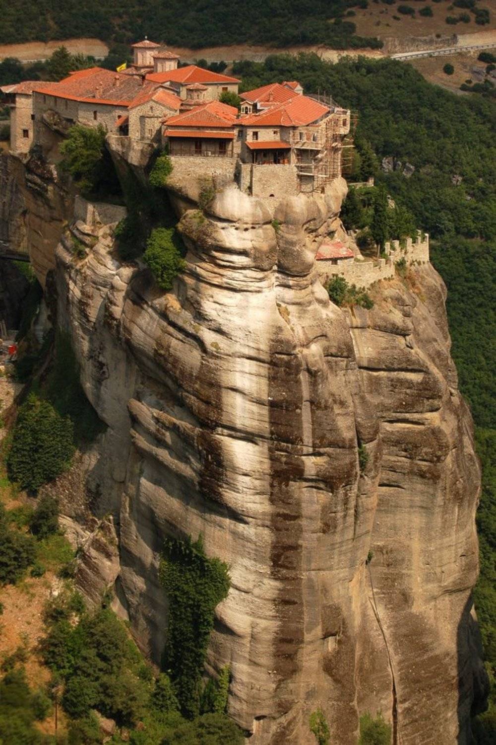 монастырь, греция, горы, метеоры, sevat