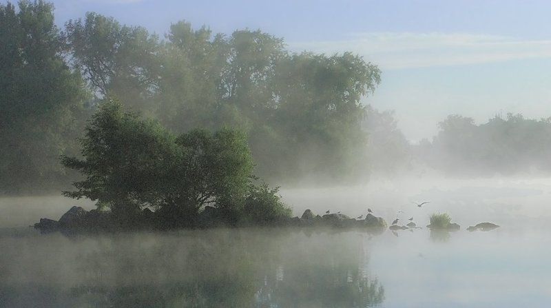 утро., озеро ***photo preview