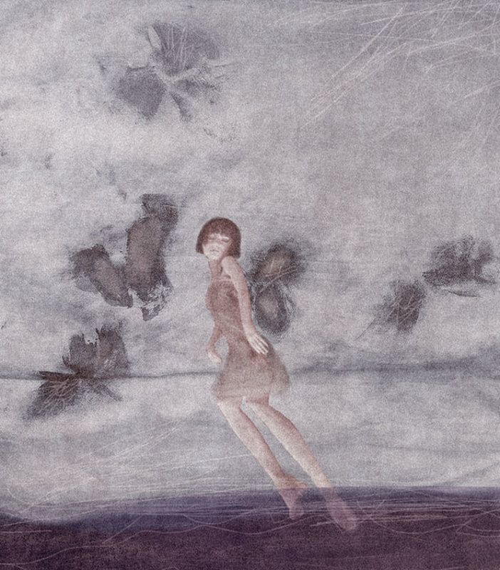 Night butterflies by the waterphoto preview