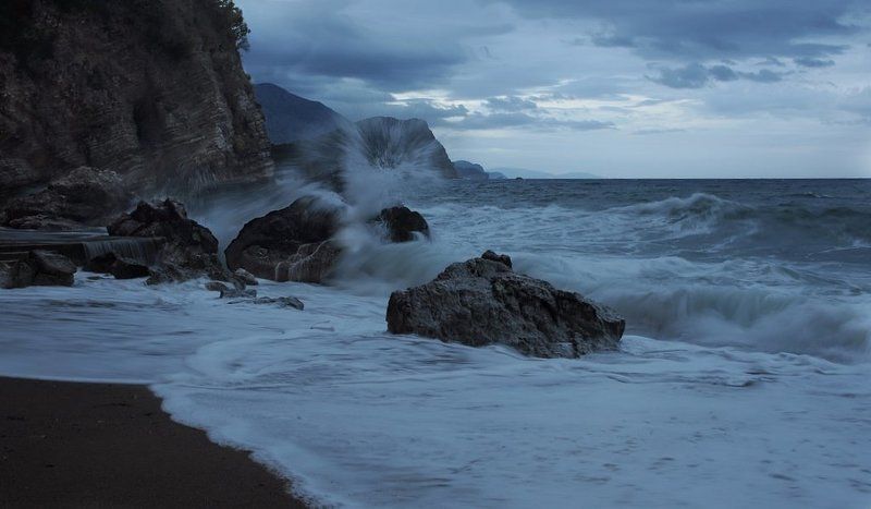 море, черногория, будва Море волнуется раз... фото превью