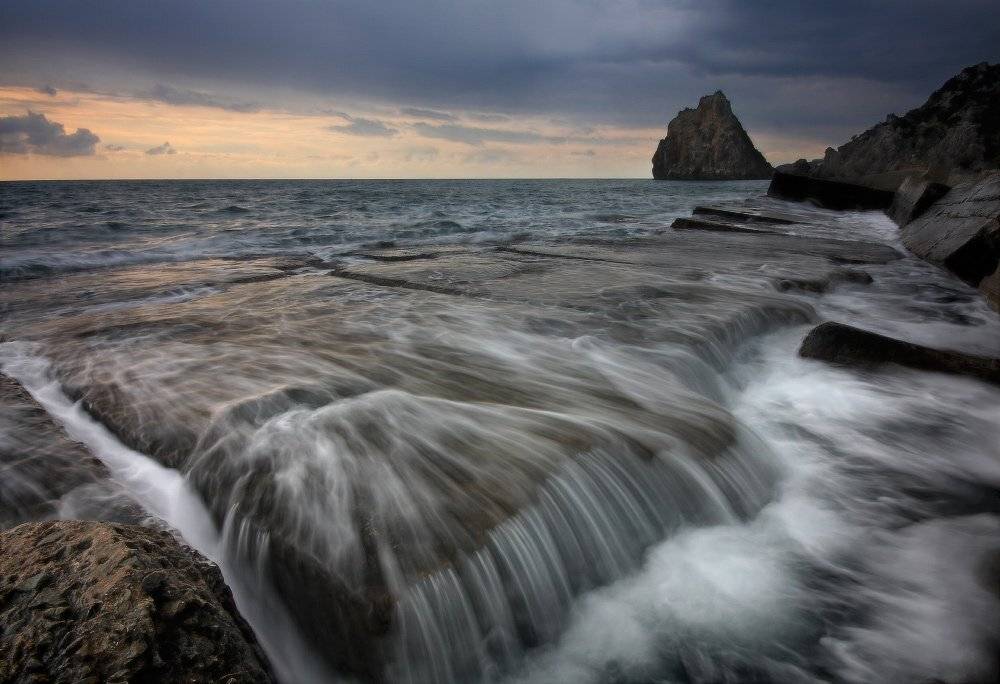 Крымские зарисовки. Автор: Петриченко Валерий симеиз, крым, море, зима, Петриченко Валерий