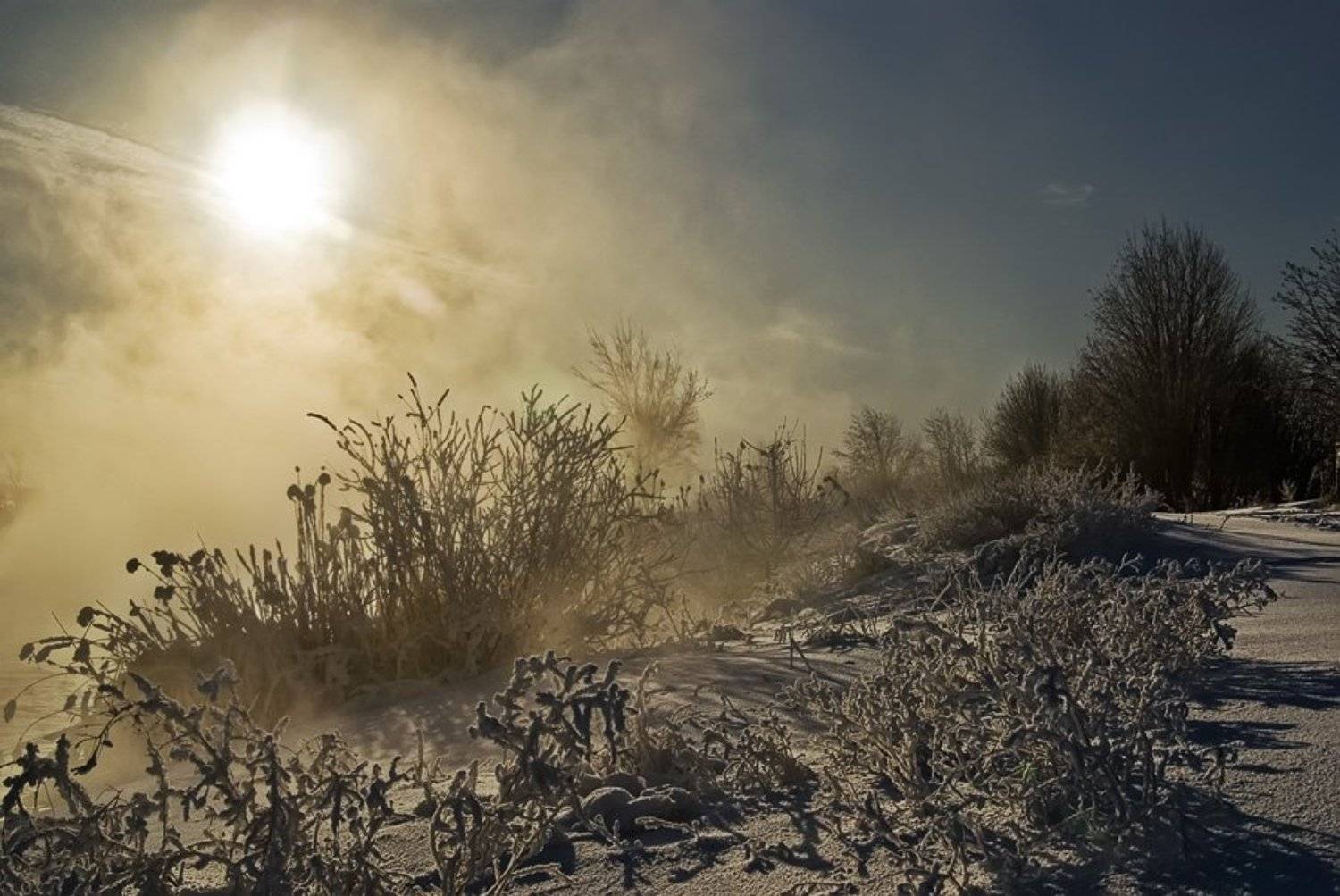 Зимний пейзаж. Автор: Руденко Олег , Руденко Олег