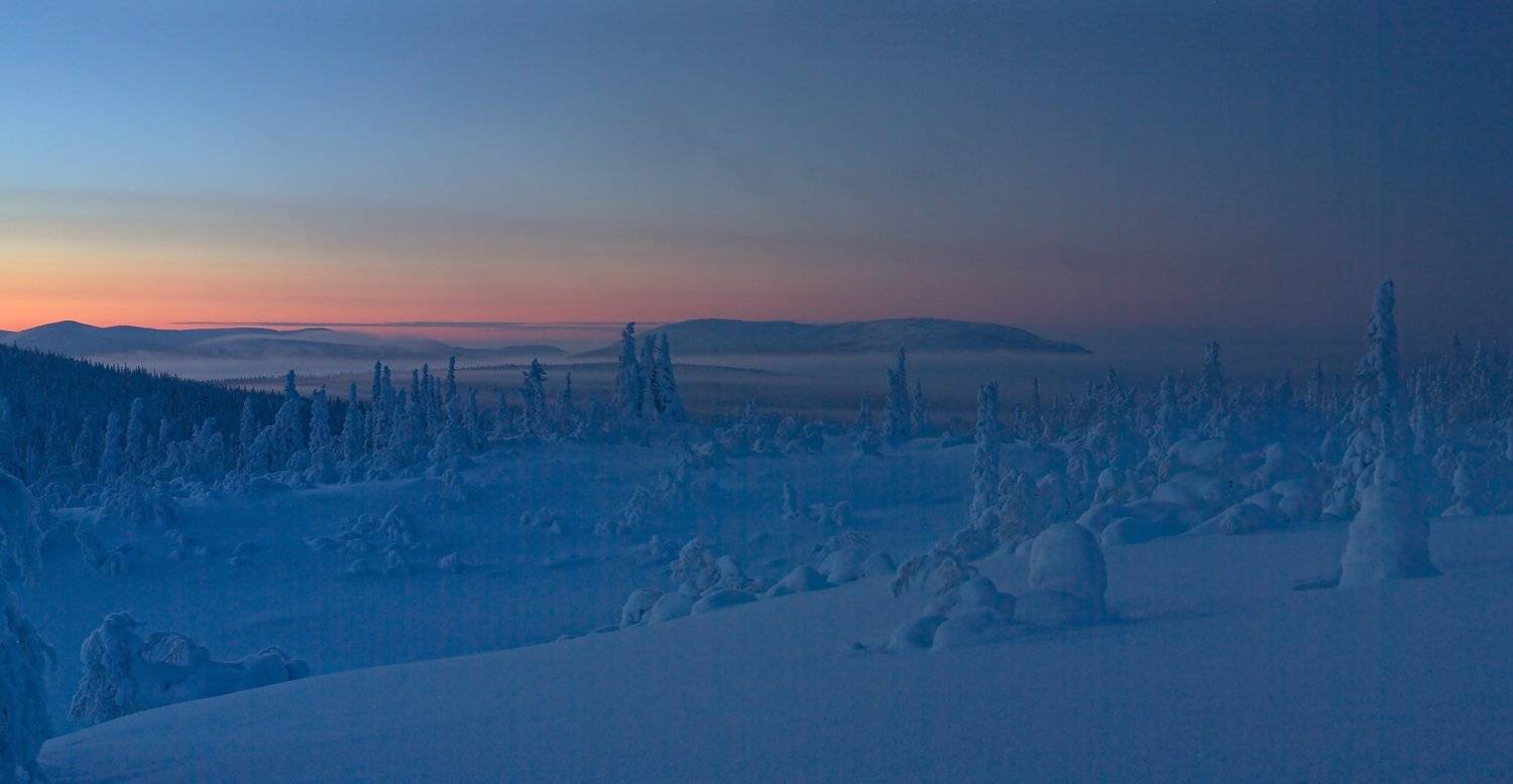 поход на нг, ёлки-тундры, мурманская обл, Андрей Chogori Громов