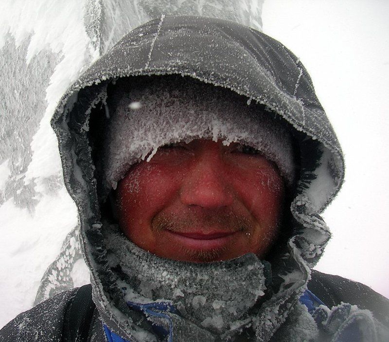 горы, приполярный урал, Портрет моей морды :-)photo preview