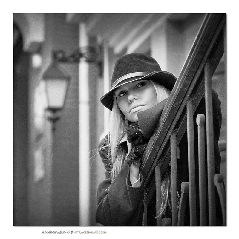 megapolis, portrait, glance Glances of megapolis...photo preview