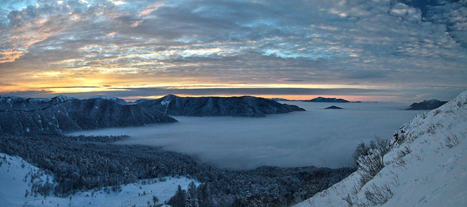 Зима на Кавказе.... Автор: Синицкий Виталий , Синицкий Виталий