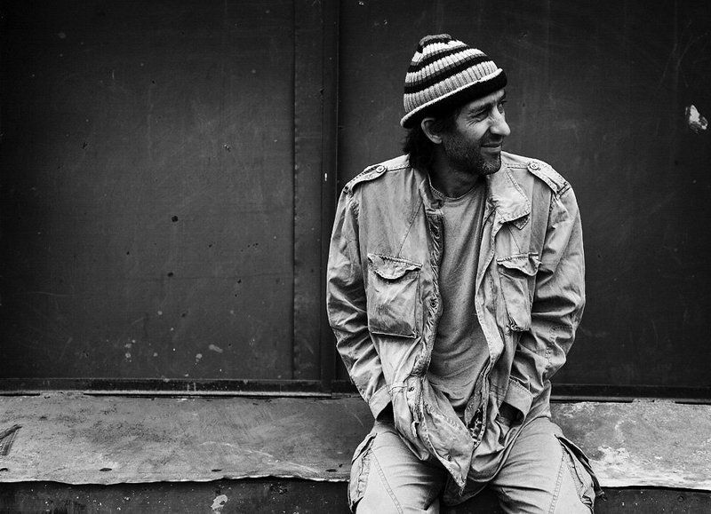 men, face, black, white Expectationphoto preview