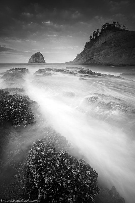 cape kiwanda, oregon, usa Кипит разлом...photo preview
