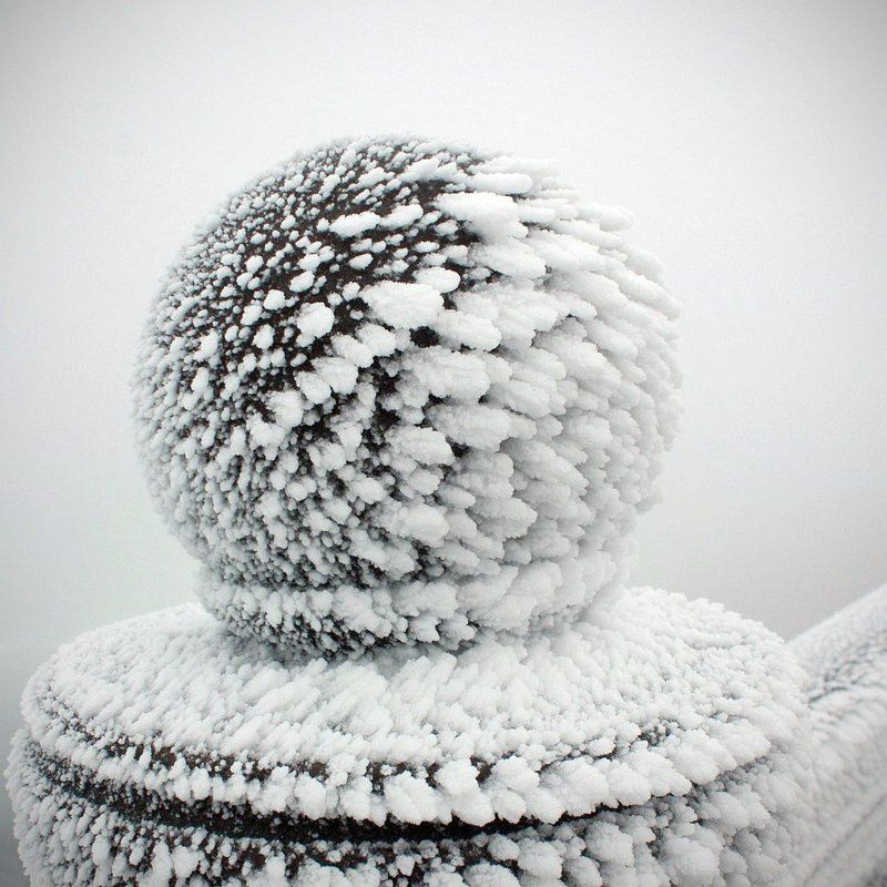 крым, ай-петри, зима, мороз, иней Суровая геометрия.photo preview