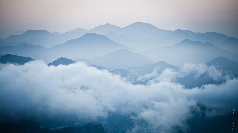 бразилия, южная америка, рио-де-жанейро, горы, закат, облака, вечер, америка, дымка Рио-Де-Жанейроphoto preview