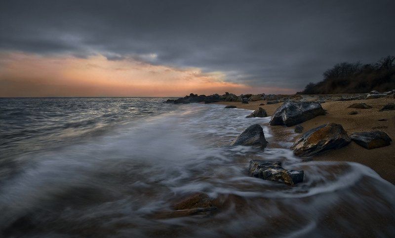 Рассвет январского Азоваphoto preview