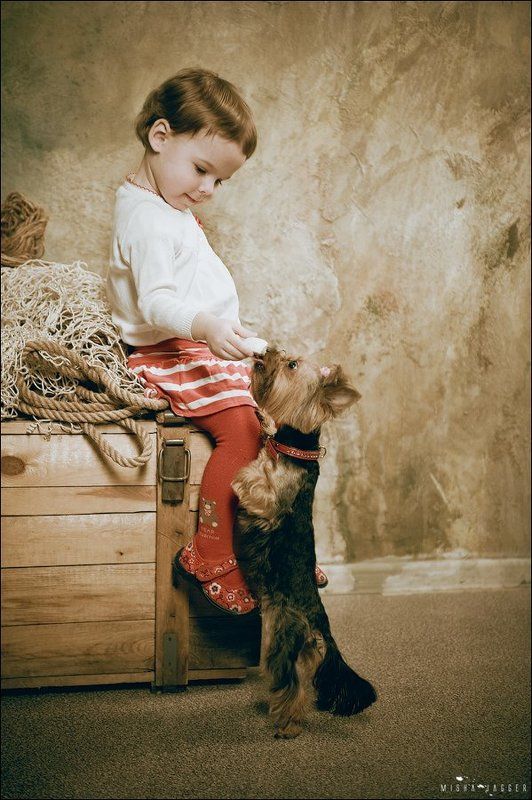 Дама с собачкой.photo preview