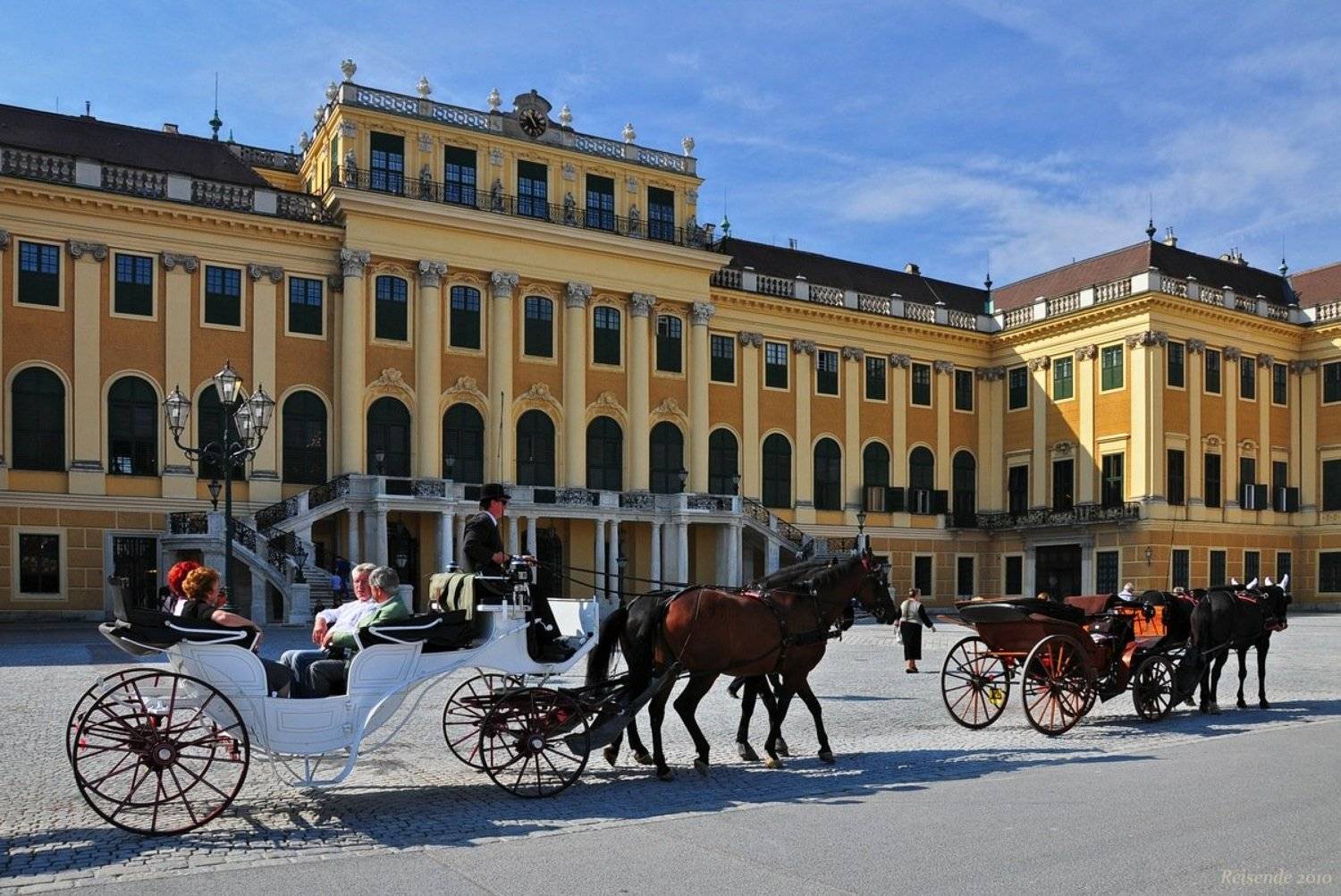 австрия, вена, дворец, шёнбрунн, schoenbrunn, фиакр, Yakubovskiy Mikhail