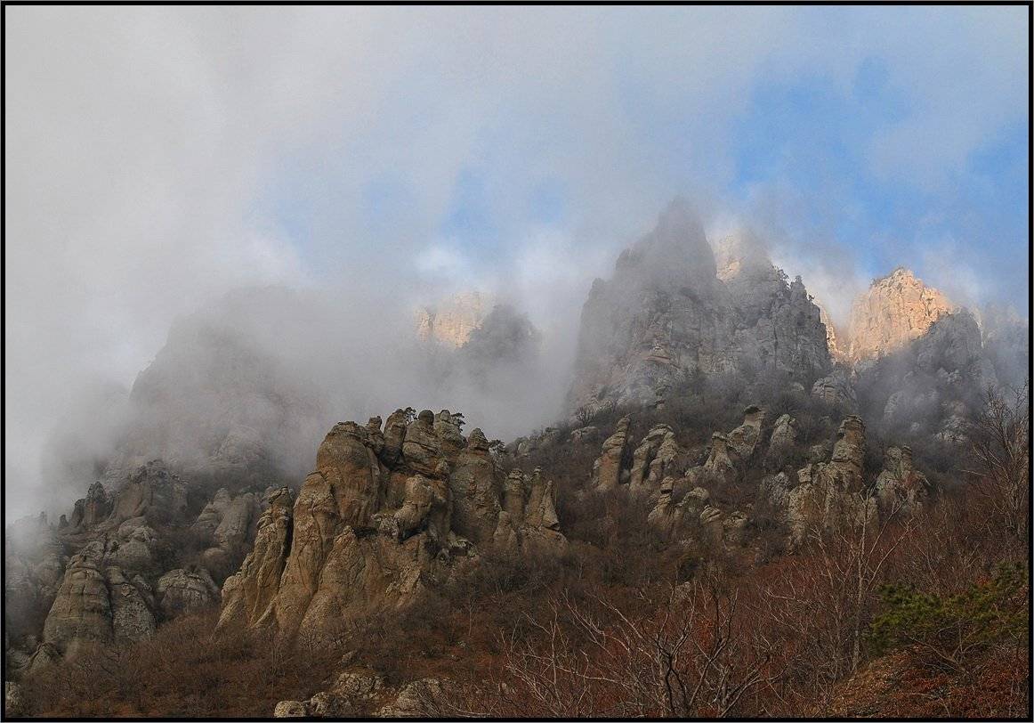 Долина приведений 2. Автор: Владимир Метцгер крым, гора демерджи, Владимир Метцгер