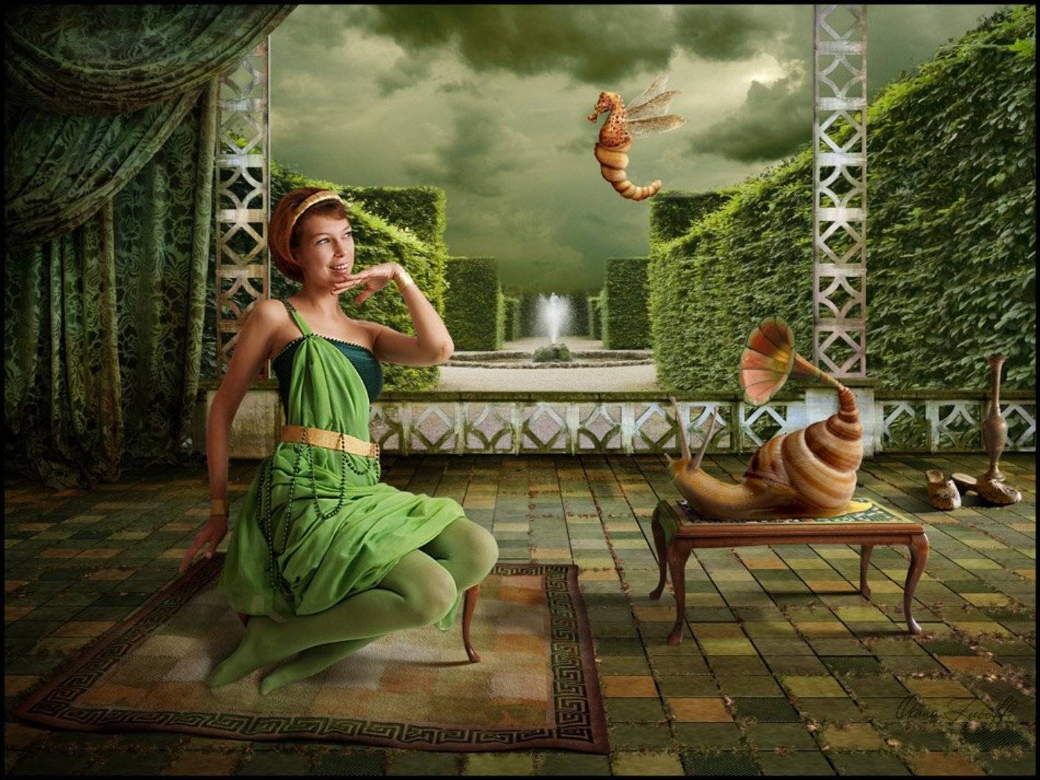 Green Serenade. Автор: Oxana Zuboff , Oxana Zuboff