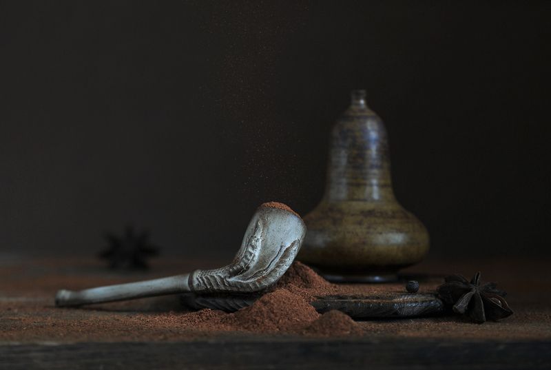 натюрморт ,курительная трубка, красный перец Ещё раз о голландской трубке ...photo preview