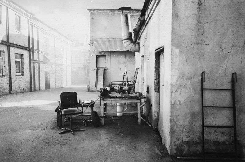 фабрика, монохром, чб. ч\\\\б, черно-белое, анна салтыквова, двор ***photo preview