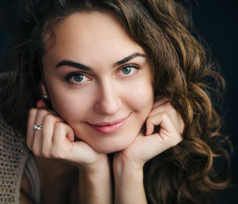 Портрет Девушка Красота Улыбка Танечкаphoto preview