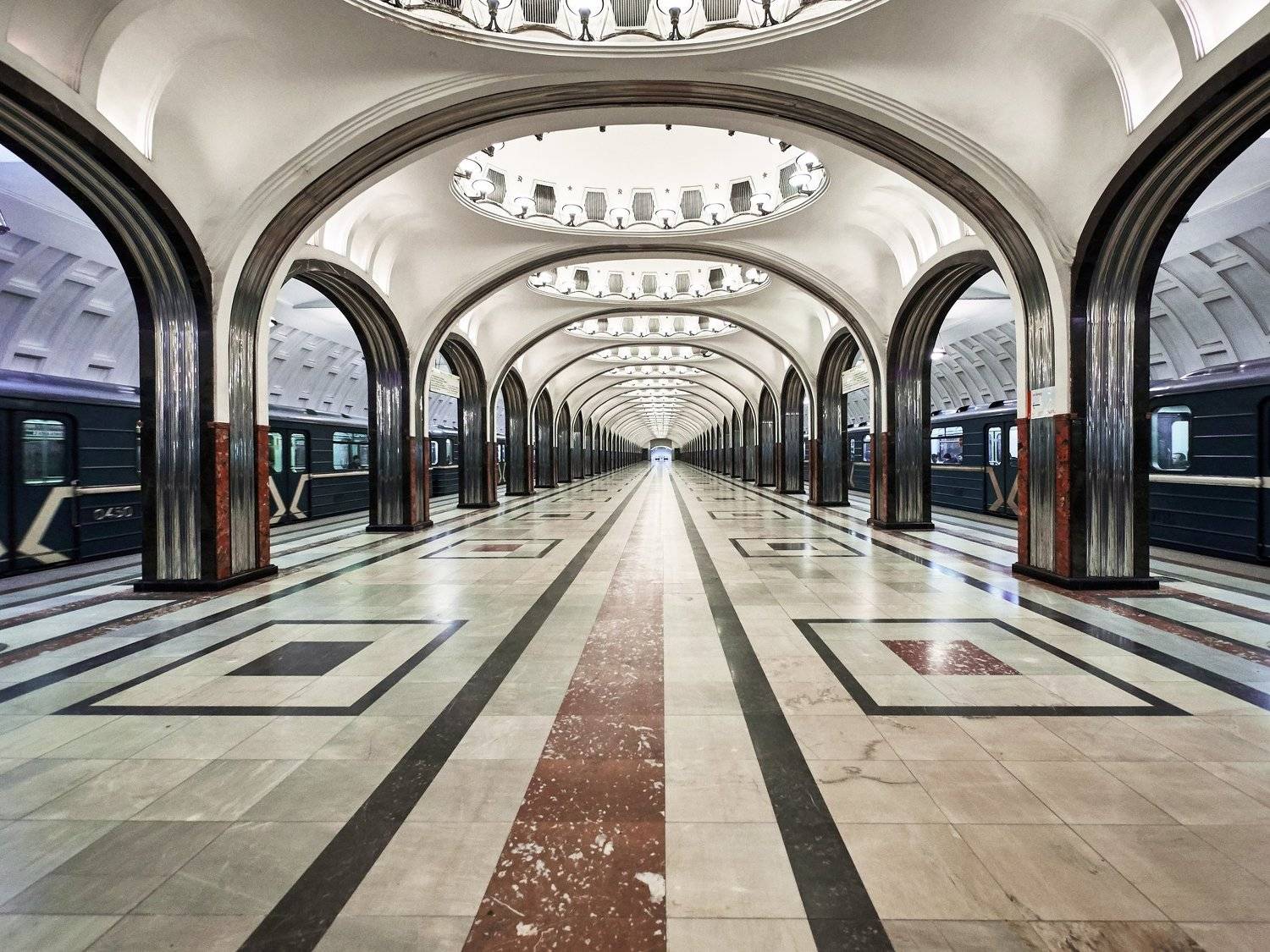 Ст.м.Маяковская . Автор: Конев Сергей город, Москва, архитектура, метро , Конев Сергей