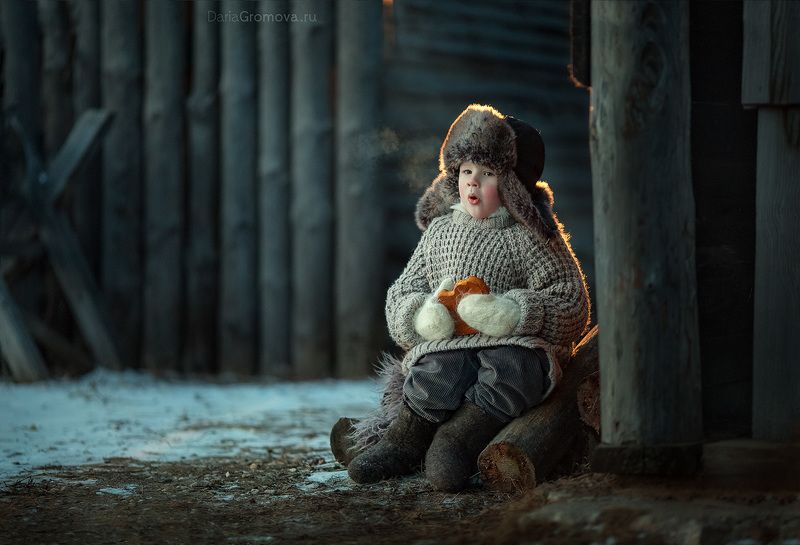 портрет, дарья громова, фотография, фото, фотоарт, фотограф, закат, детский портрет, дети, ребенок, сестры, малыш, девочка, мальчик, детская, фотосессия, фотосъемка, филипом, деревня, зима Вечереетphoto preview