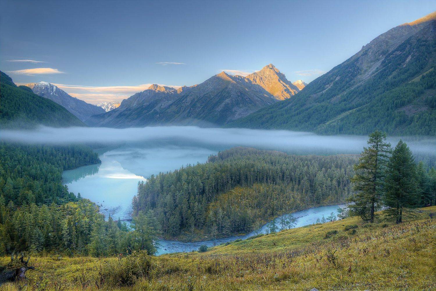 озеро кучерлинское, горный алтай, Сергей Кузнецов