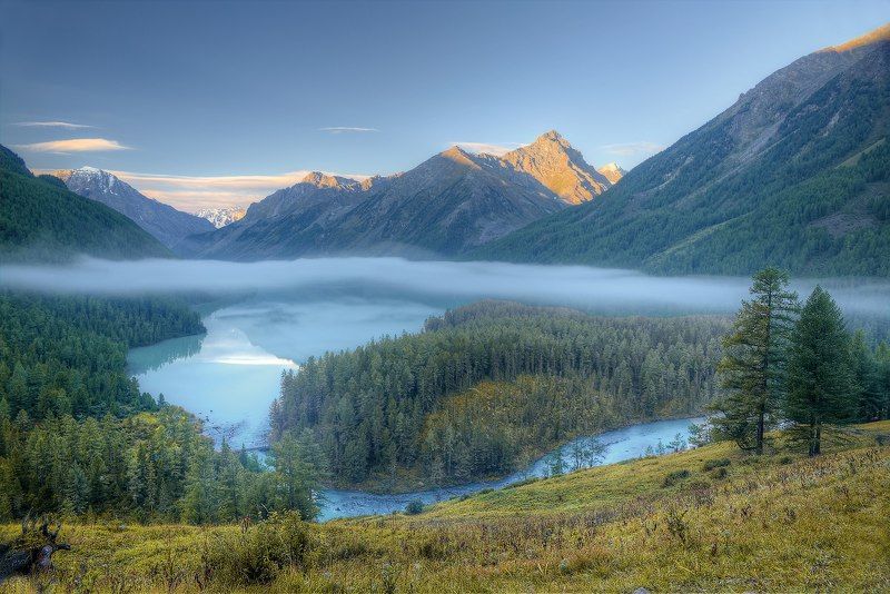 озеро кучерлинское, горный алтай Время мечтатьphoto preview