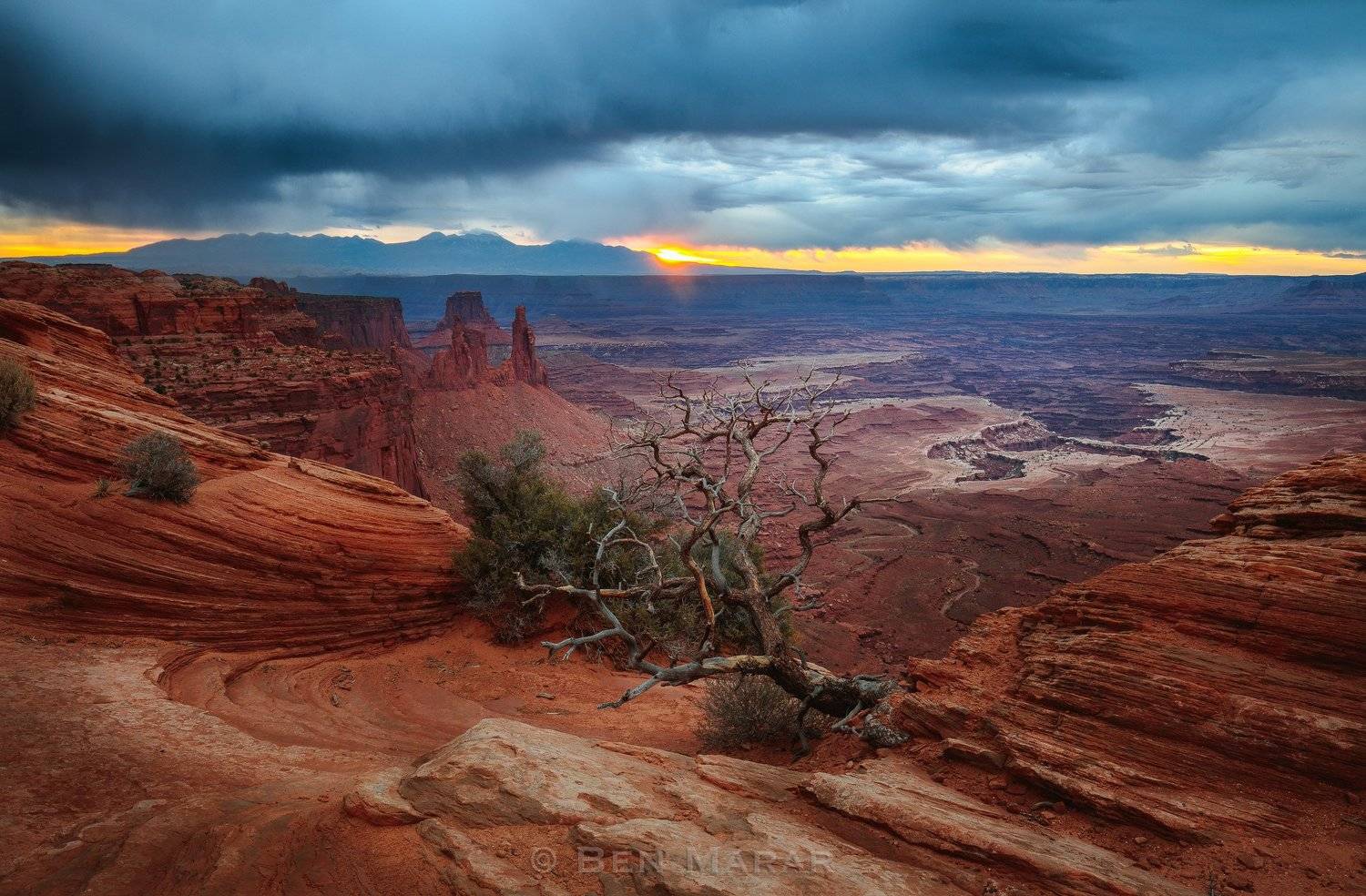 landscape, utah canyon sunrise, Ben Marar