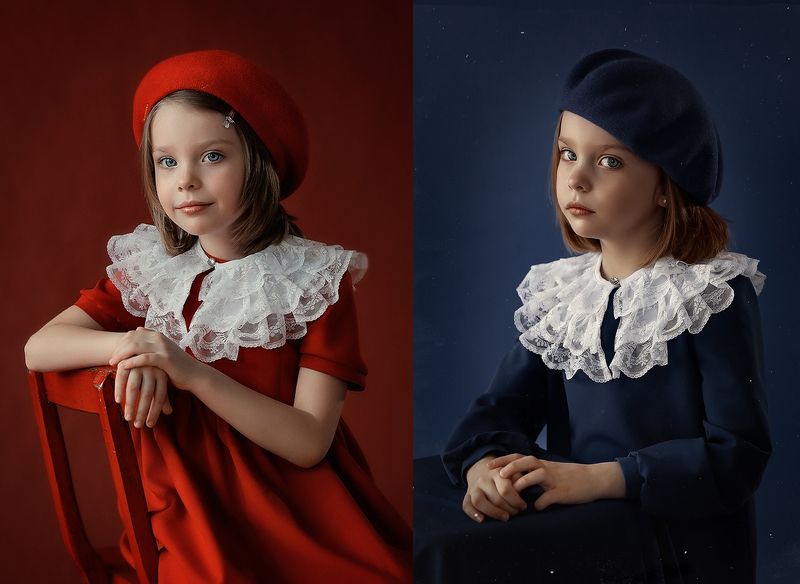 Красное и синееphoto preview