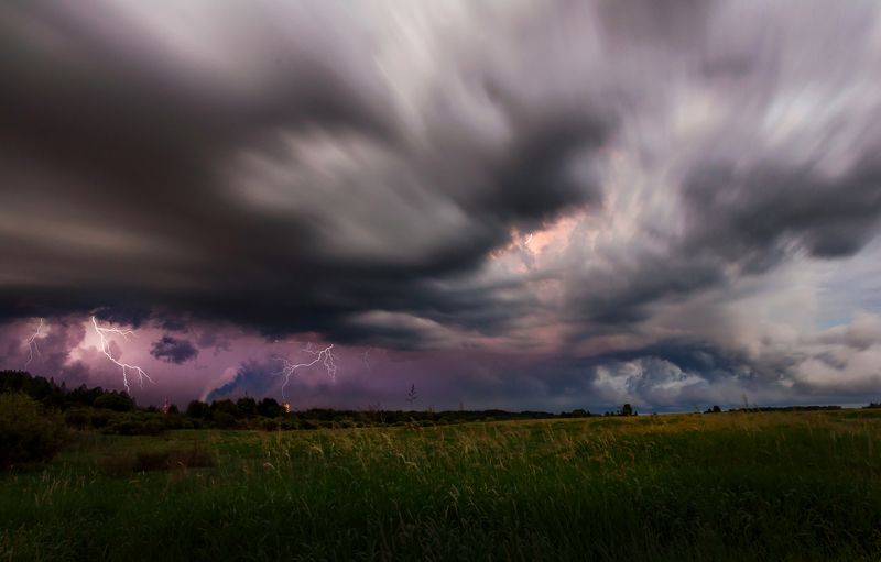 гроза, небо, дождь, лето, никон Темное царство фото превью