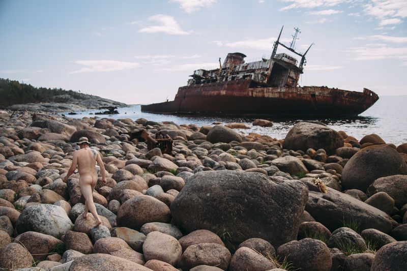 остров, корабль Дорога до баниphoto preview