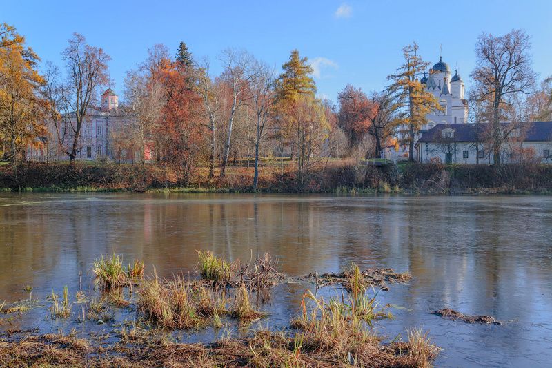 вязёмы, голицын, пушкин, усадьба, осень, река Усадьба Большие Вязёмыphoto preview