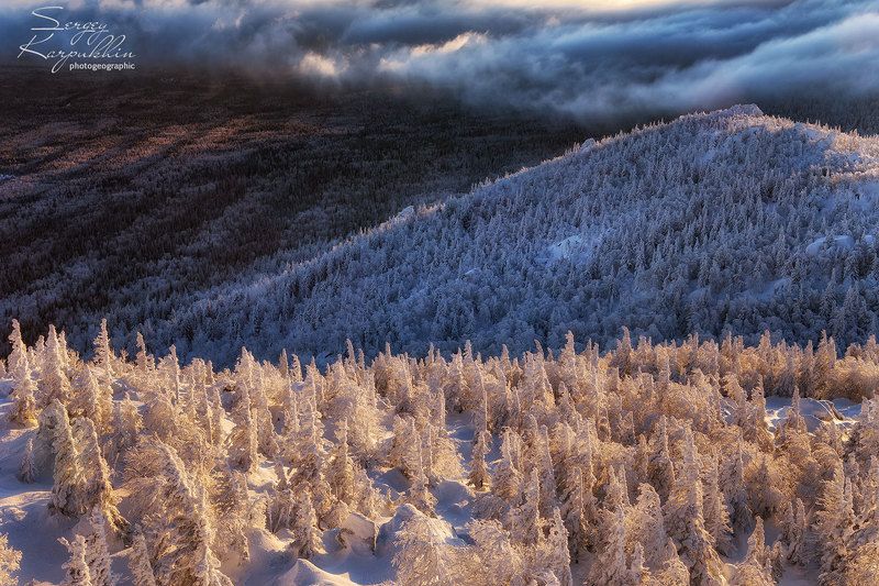 таганай, зима, южный урал Зимнее вдохновениеphoto preview