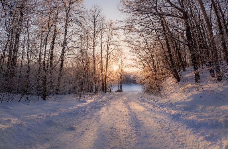 снег, зима, нижний новгород, солнце Теплеетphoto preview