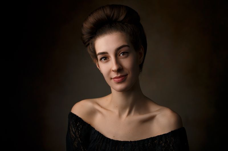 портрет, девушка, картина Ланаphoto preview