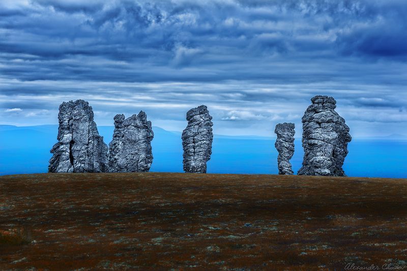 урал, маньпупунер, останцы, идолы Молчание каменных идоловphoto preview